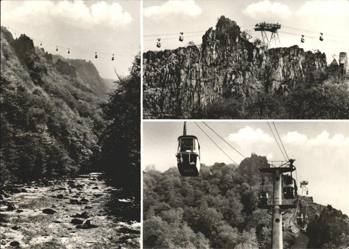 Seilbahn Thale/Harz Bodetal Hexentanzplatz