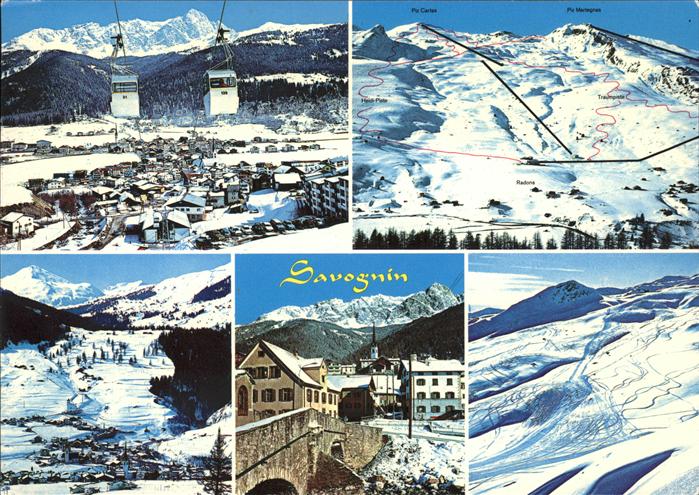 Seilbahn Savognin Traum-Piste Heidi-Piste