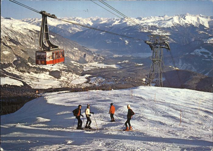 Seilbahn Crap Sogn Gion Skifahren Flims-Laax