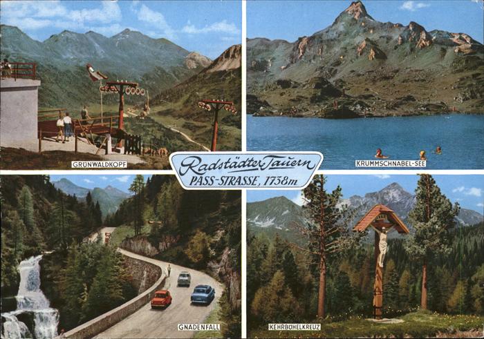 Radstaedter Tauern Seilbahn KrummschnabelSee