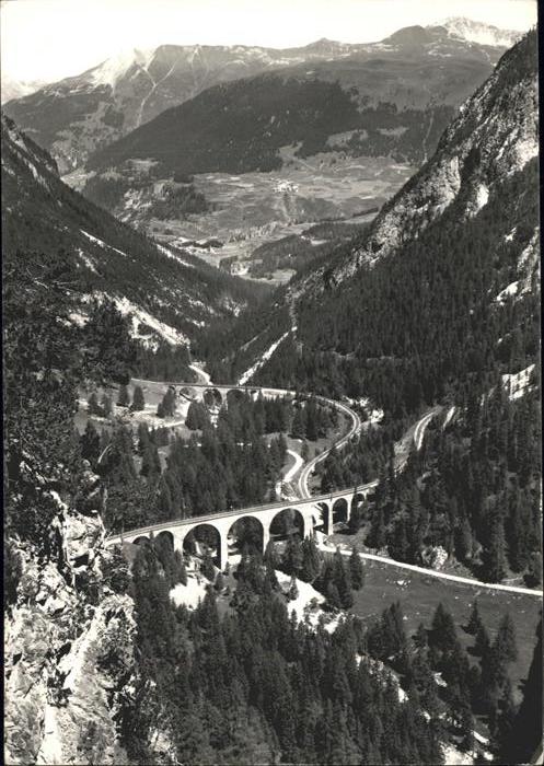 Viadukte Viaduc Bergün-Preda