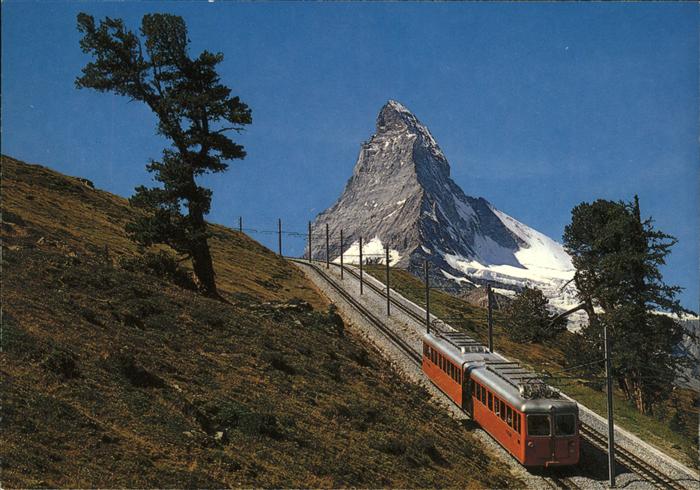 Zahnradbahn Zermatt-Gornergrat Matterhorn