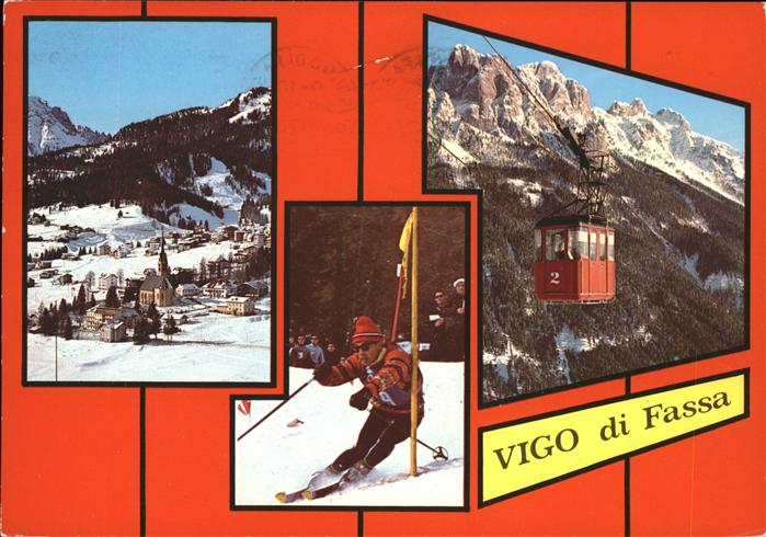 Skisport Seilbahn Vigo di Fassa