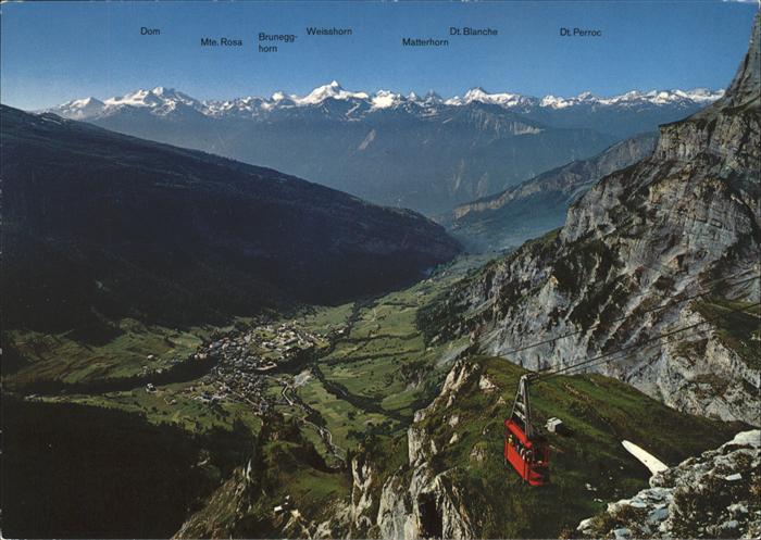Seilbahn Leukerbad Gemmi