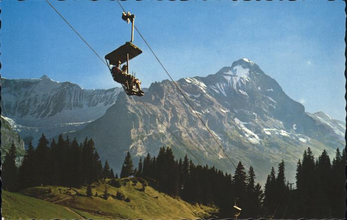Sessellift Grindelwald Eiger Fiescherwand