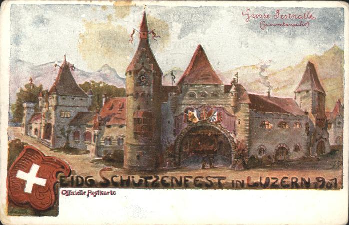 Schuetzenfest Luzern Grosse Festhalle