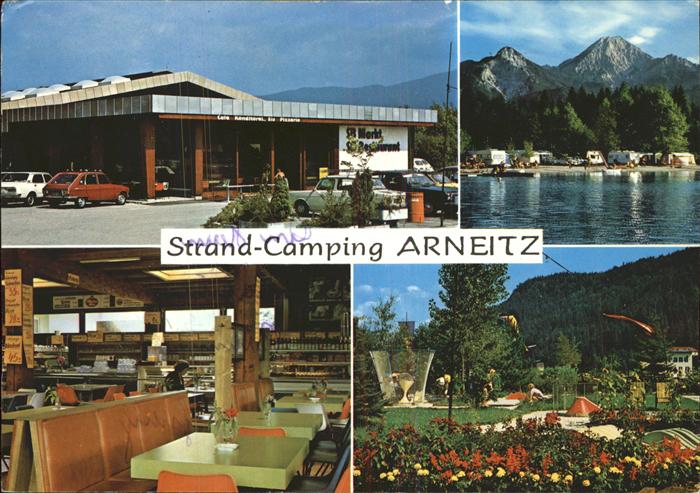 Faak am See Finkenstein Strand Camping Arneitz Minigolf