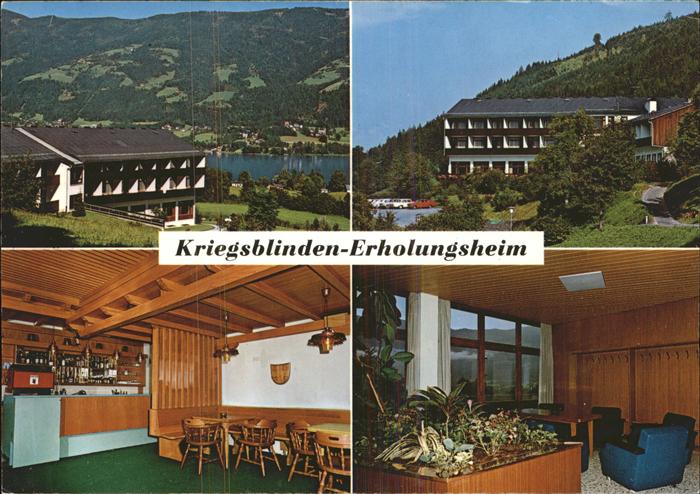 Ossiach Kriegsblinden Erholungsheim