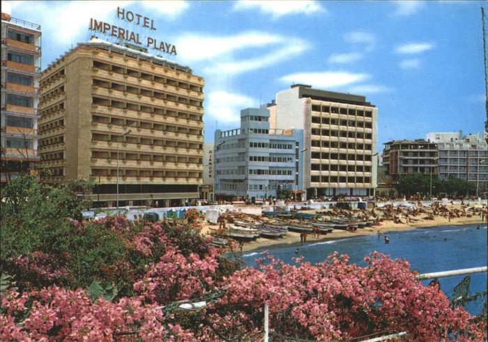 Las Palmas Gran Canaria Hotel Imperial Playa Vista parcial de Las Canteras Stran