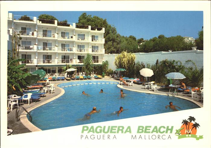 Paguera Mallorca Islas Baleares Hotel Piscina Schwimmbad