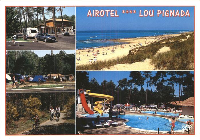 Messanges Cote-d Or Airotel Lou Pignada Camping Plage Pisci