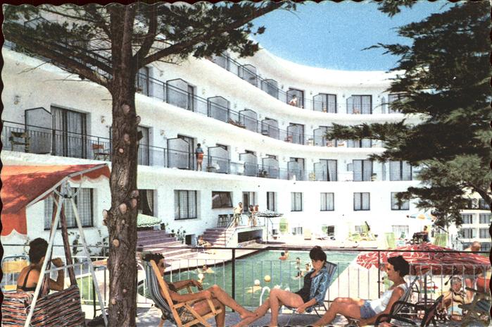 Lloret de Mar Hotel Capri Piscina Terraza