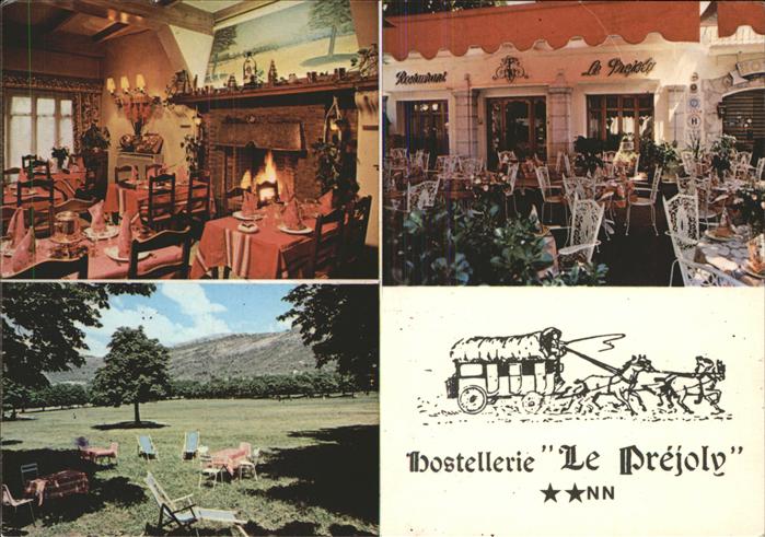 Saint-Vallier-de-Thiey Hostellerie Prejoly Pferdekutsche