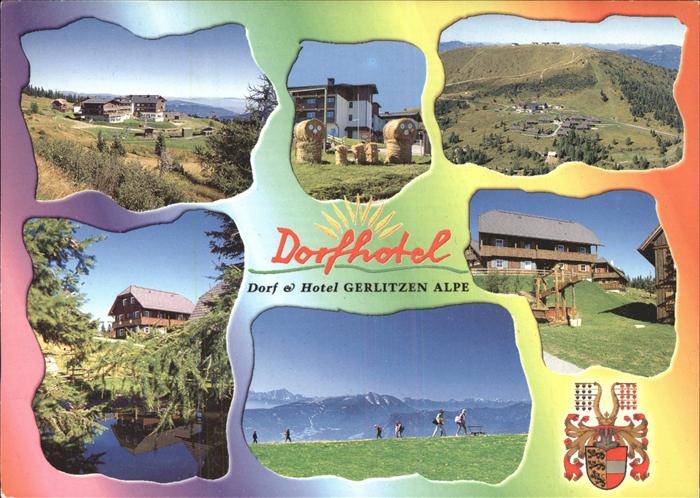 Bodensdorf Steindorf Dorfhotel Gerlitzen Alpe Alpenpanorama Wappen