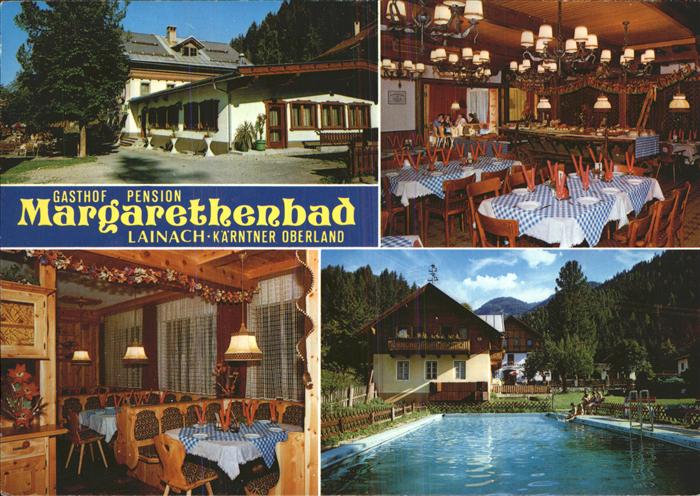 Lainach Kaernten Gasthof Pension Margarethenbad