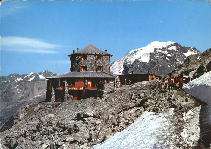 Stilfserjoch Passo dello Stelvio Passo Stelvio rifugio Tibet verso Ortles Berghu