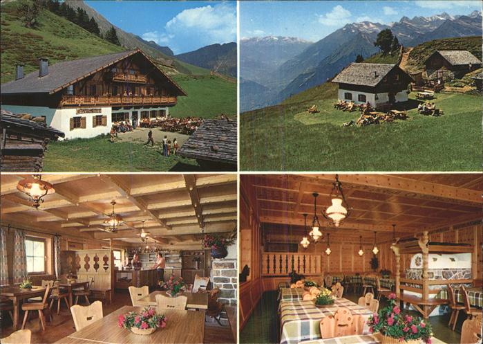 Tall Schenna Stafell Huette Hirzergebiet Sarntaler Alpen