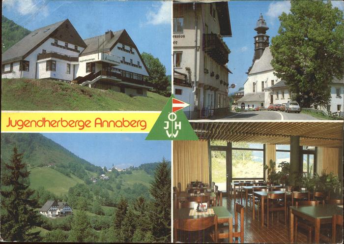 Annaberg Niederoesterreich Jugendherberge Dorfstrasse Kirche