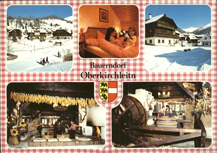 Bad Kleinkirchheim Kaernten Kaerntner Bauerndoerfer Gasthaus Restaurant Wappen