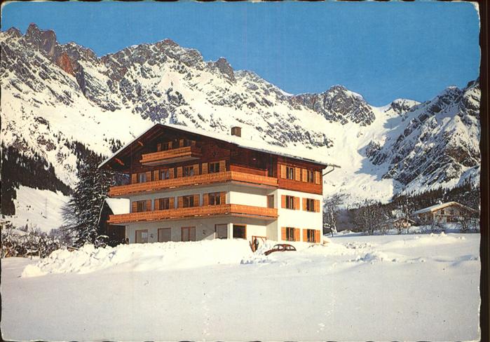 Hinterthal Pension Elisabeth Steinerne Meer Hochkoenig Massiv Wintersportplatz