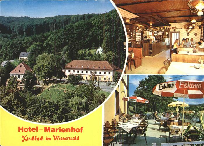 Kirchbach Niederoesterreich Hotel Marienhof Terrasse