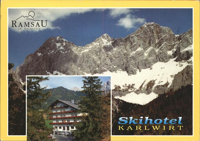 Ramsau Dachstein Steiermark Skihotel Karlwirt Wintersportplatz