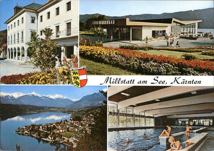 Millstatt Millstaettersee Alpenseebad Luftkurort Thermozon Hallenbad Kur Kongres