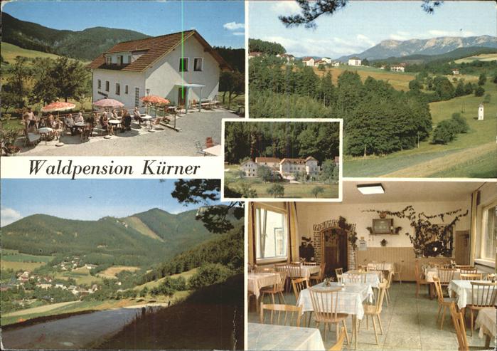 Prigglitz Waldpension Kuerner Panorama See