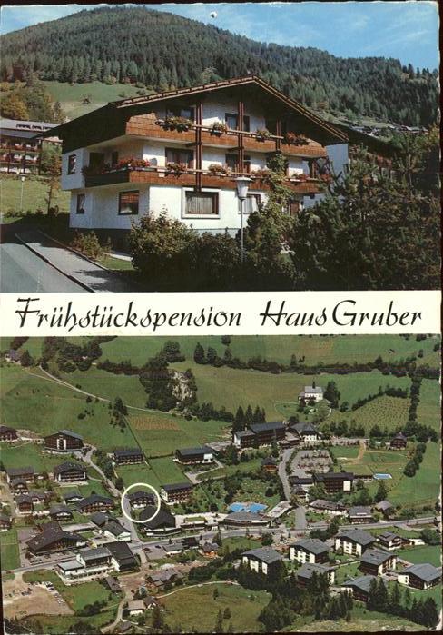 Bad Kleinkirchheim Kaernten Pension Gruber Fliegeraufnahme
