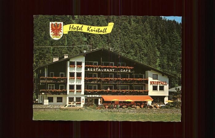 Pertisau Achensee Hotel Kristall Wappen