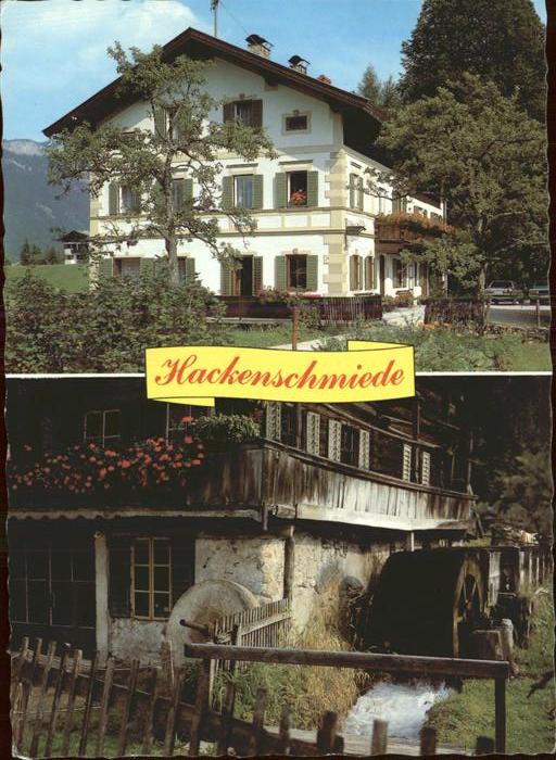 Waidring Tirol Gaestehaus Hackenschmiede Wasserrad