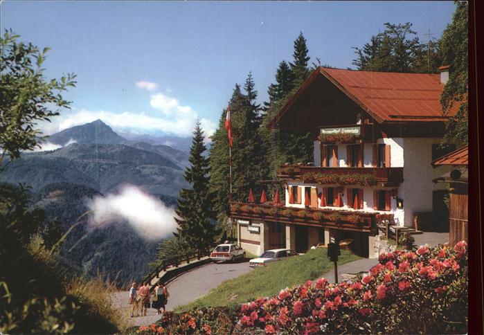 Waidring Tirol Alpengasthof Steinplatte Panorama Kitzbueheler Horn Hohe Tauern G