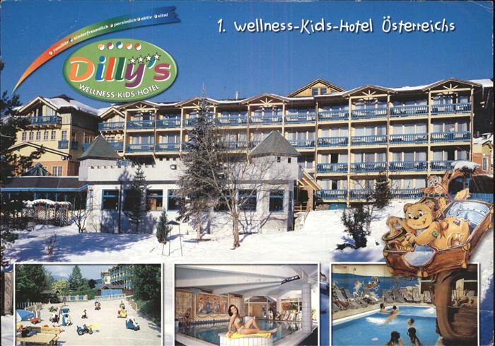 Windischgarsten Dilly's Wellnesshotel Kids-Hotel Hallenbad
