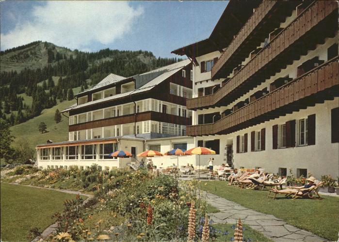 Mittelberg Kleinwalsertal Alpenhaus Walsertal Europaeische Gesellschaft fuer Kur