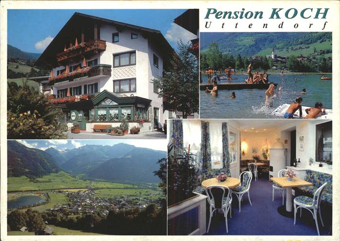 Uttendorf Salzburg Gasthauf Pension Koch Strand Weisssee Badespass Alpenblick