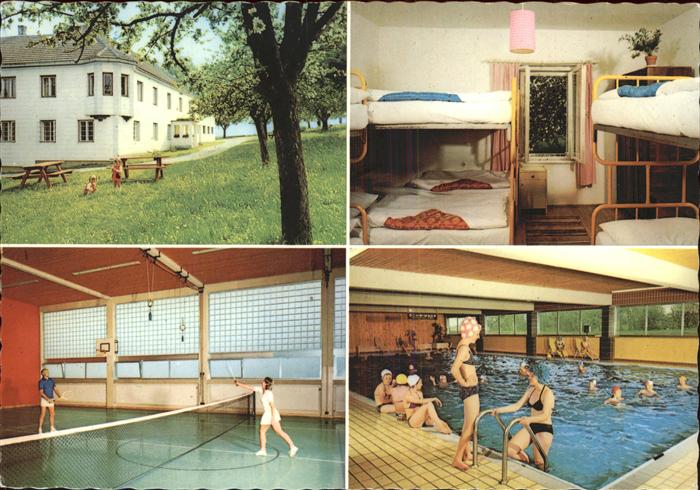 Oberndorf Melk Jugendherberge Rauschhof Urlaub auf dem Bauernhof Turnhalle Tenni