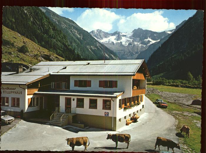 Mayrhofen Zillertal Alpengasthof Stillupphaus Keilbachspitze Zillertaler Alpen