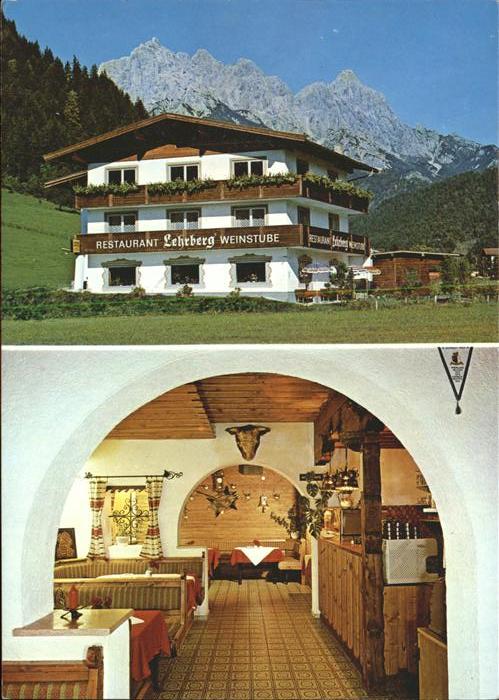 St Jakob Haus Restaurant Weinstube Lehrberg Kitzbueheler Alpen