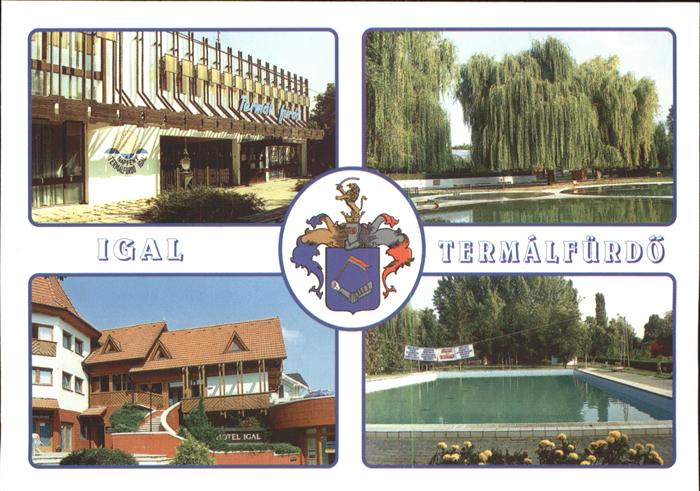 Igal Termalfuerdoe Thermalbad Schwimmbad Wappen