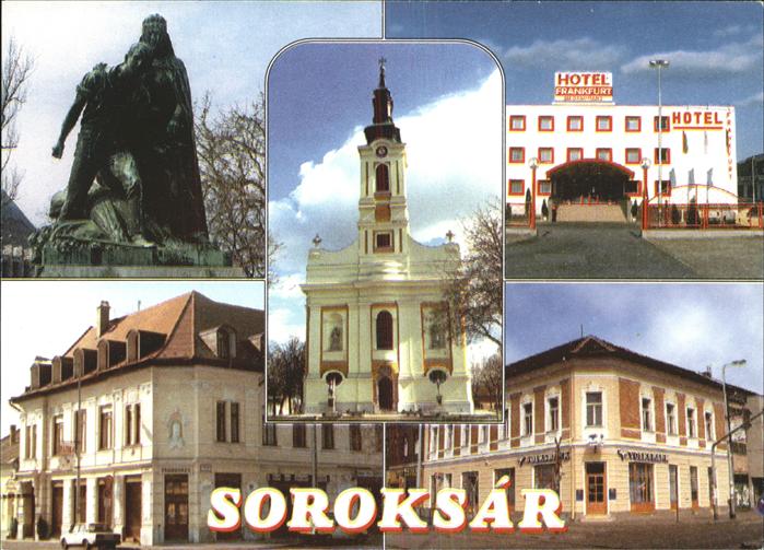 Soroksar Budapest Denkmal Kirche Hotel