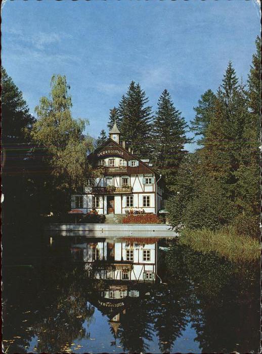 Kolbnitz Berggasthof Herkuleshof Teich