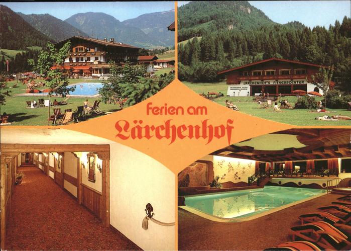 Erpfendorf Ferienhotel Laerchenhof Schwimmbad