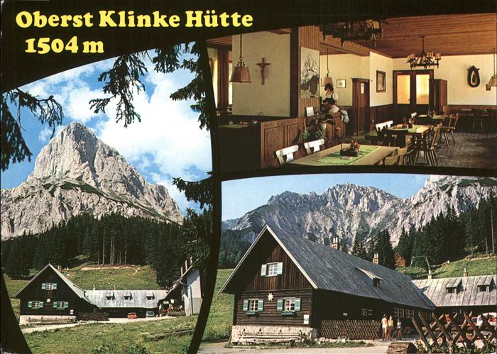Admont Steiermark Oberst Klinke Hütte Ennstaler Alpen
