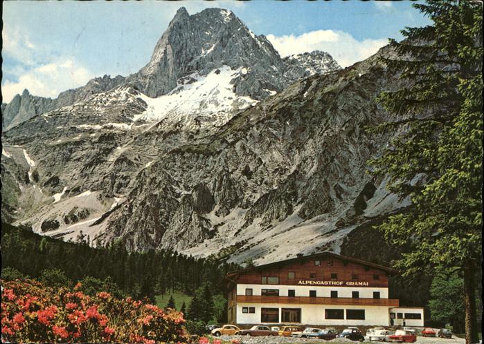 Gramais Alpengasthof Lamsenspitze Karwendelgebirge