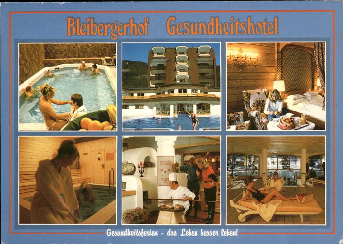 Bad Bleiberg Bleibergerhof Gesundheitshotel Schwimmbad