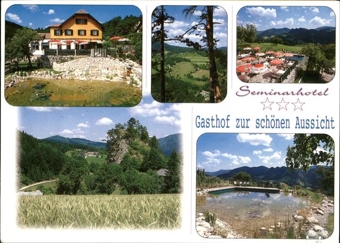 Frohnberg Miesenbach Gasthof zur schoenen Aussicht Seminarhotel