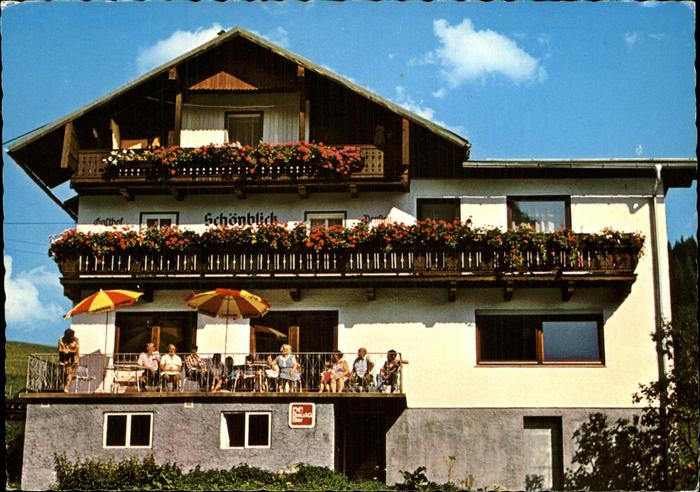 Russbach Pass Gschuett Gasthaus Pension Schoenblick