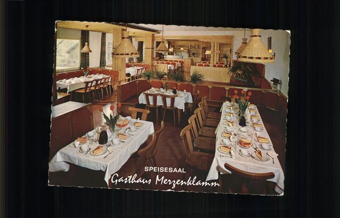 Stumm Zillertal Gasthaus Merzenklamm Speisesaal