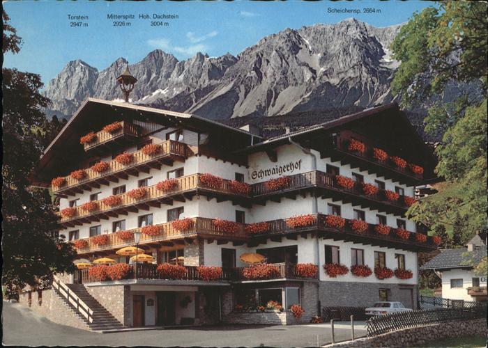Schladming Obersteiermark Alpengasthof Schwaigerhof Dachstein Tau