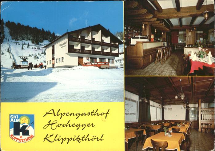 Wolfsberg Kaernten Alpengasthof Hochegger Klippitzthoerl Wintersportplatz Skilif